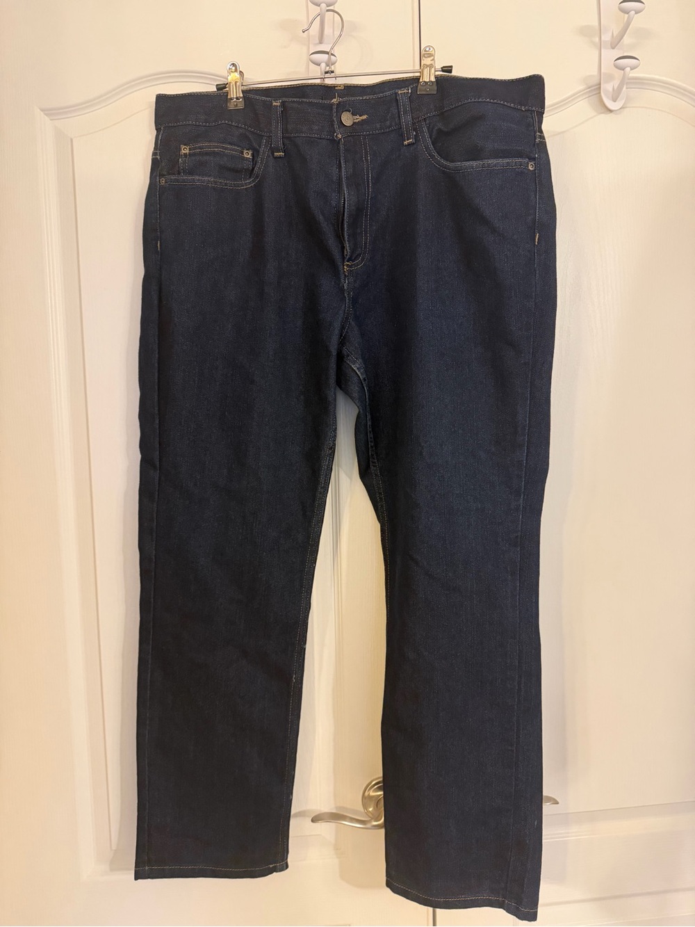 Axist Men's Straight-Leg Jeans in Dark Blue